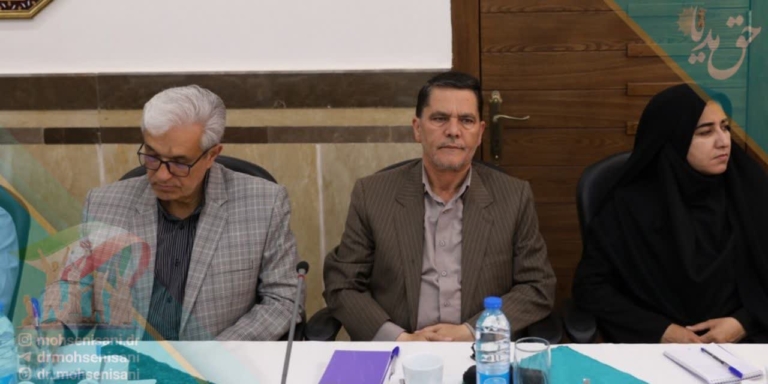 حضور محمدرضا محسنی‌ثانی در نشست اعضای کمیسیون امنیت ملی مجلس با وزیر دفاع